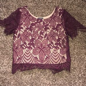 Super cute top from express
